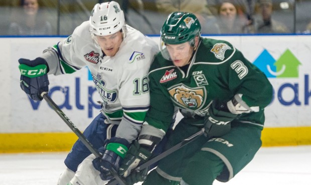 Everett captain Noah Juulsen is one of the key players as the Silvertips face Seattle (Brian Liesse...