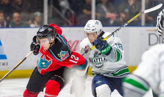 Seattle and Kelowna have met a lot in the playoffs of late but the rivalry has not been over-heated...