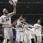 Gonzaga's run to the national championship game is the culmination of 19 straight NCAA Tournament trips. (AP)