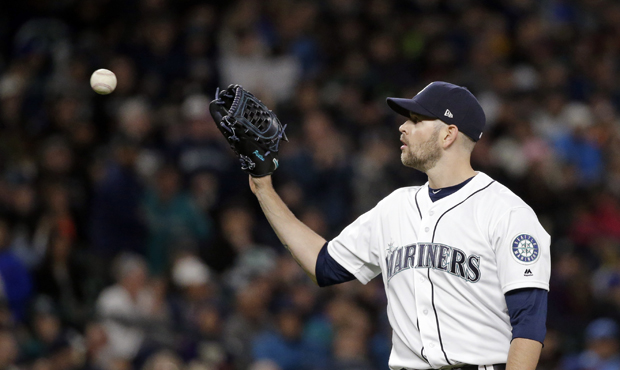 James Paxton has started the 2017 season with 21 straight scoreless innings, a Mariners record. (AP...