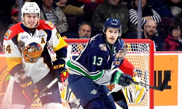 Mathew Barzal and the T-Birds were off Monday as they hope to rebound ( Aaron Bell/CHL Images)...