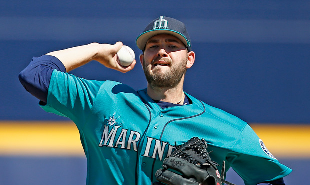 Chris Heston is scheduled to make his second start of the season for the Mariners on Sunday. (AP)...