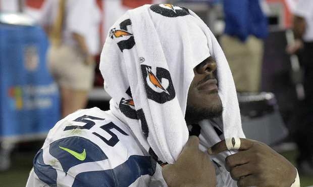Frank Clark has issued two apologetic tweets after taking aim on Twitter at a reporter. (AP)...