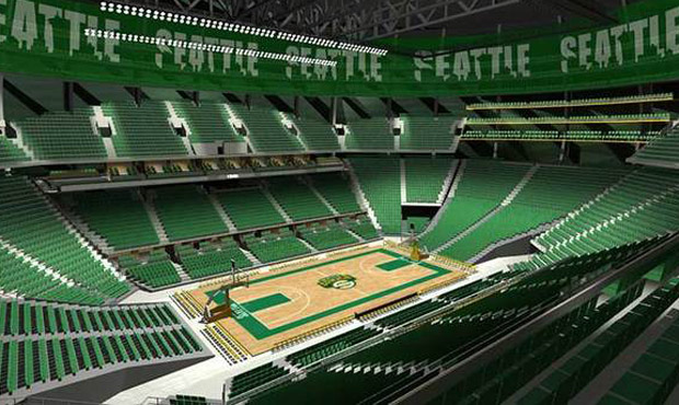 The Sodo arena group released a comparison to KeyArena proposals on Thursday. (Sonics Arena photo)...