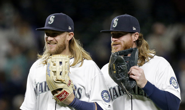 Taylor Motter and Ben Gamel will be Seattle's corner outfielders Friday. (AP)...