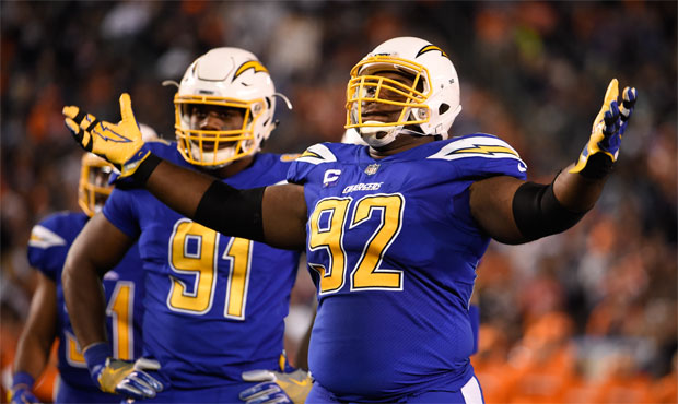 Brandon Mebane signed a three-year, $13.5 million deal with the Chargers in 2016. (AP)...