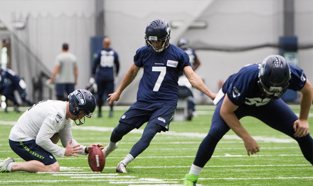 Blair Walsh is the only kicker on the Seahawks' roster. (Rod Mar, Seahawks)...