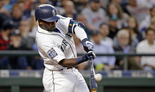 Mariners outfielder Guillermo Heredia is hitting .328 against left-handed pitching this season. (AP...
