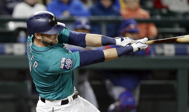 Mitch Haniger will DH for Triple-A Tacoma in his first rehab game Tuesday. (AP)...