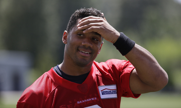 Russell Wilson has taken on a new nine-meal diet in an attempt to get more lean. (AP)...