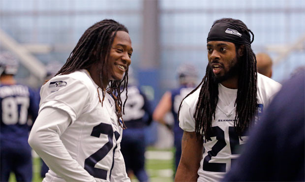 Rookie cornerback Shaquill Griffin is getting some tutelage from Richard Sherman. (AP)...