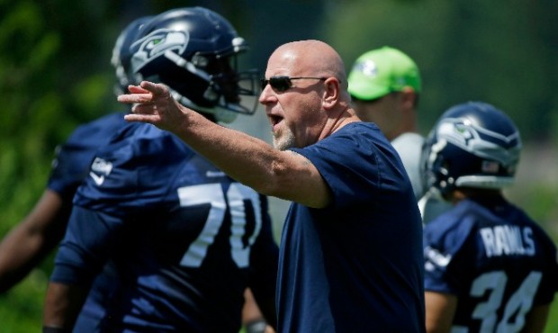 Tom Cable has expressed a desire to avoid moving around offensive linemen this season. (AP)...