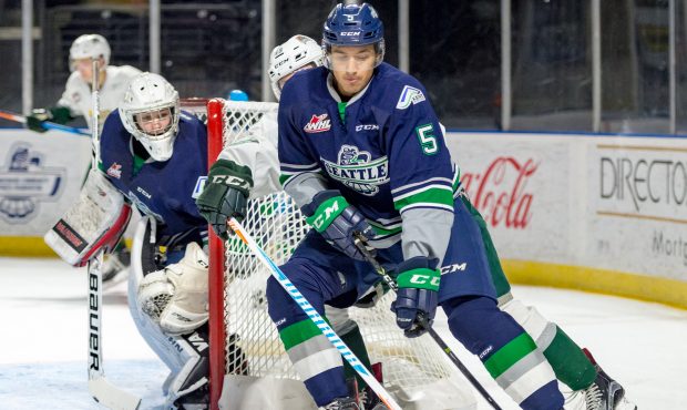 Seattle defenseman Jarret Tyszka was injured while playing for the Montreal Canadiens this weekend ...