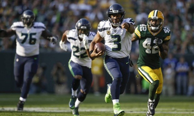 Russell Wilson couldn't single-handedly throw the Seahawks to a victory over the Packers. (AP)...