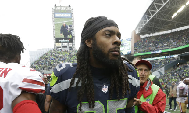 Richard Sherman can play through injury, but his effectiveness is worth watching. (AP)...