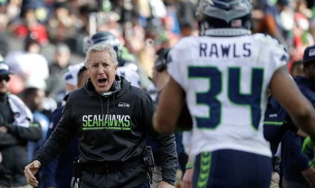 The Seahawks have finished a game with an unprecedented score eight seasons in a row. (AP)...