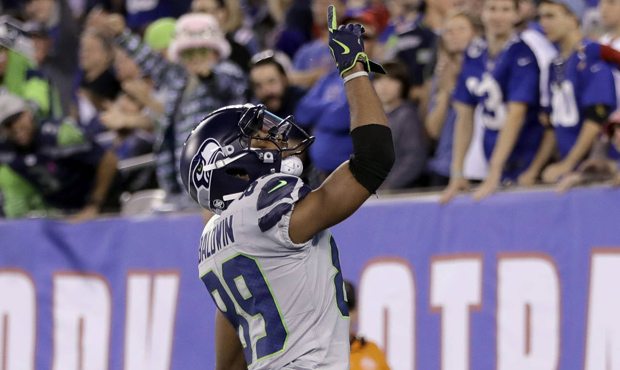 Doug Baldwin caught one of Russell Wilson's three touchdowns in the win over New York. (AP)...