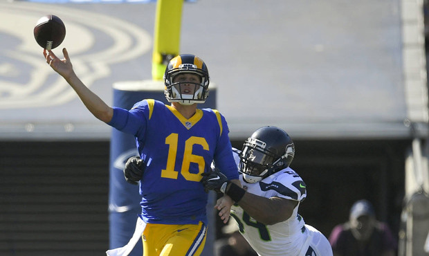 Jared Goff nearly led the Rams on a game-winning drive in Seattle's 16-10 victory. (AP)...