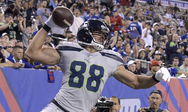Jimmy Graham had two big drops but redeemed himself with a touchdown Sunday. (AP)...