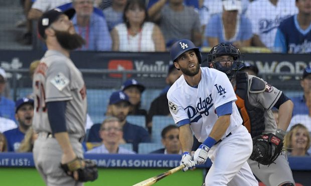Chris Taylor had one career MLB homer before his breakout 2017 campaign for L.A. (AP)...