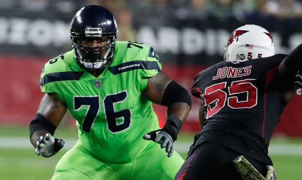 Despite nursing an ankle injury, Duane Brown is active Monday for Seattle. (AP)...