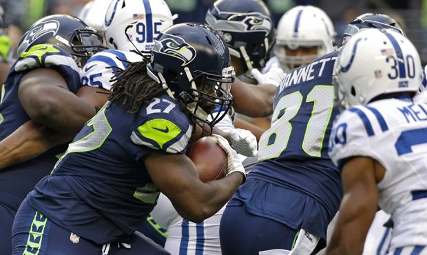 Eddie Lacy is averaging just 2.6 yards per carry in his first season with Seattle. (AP)...