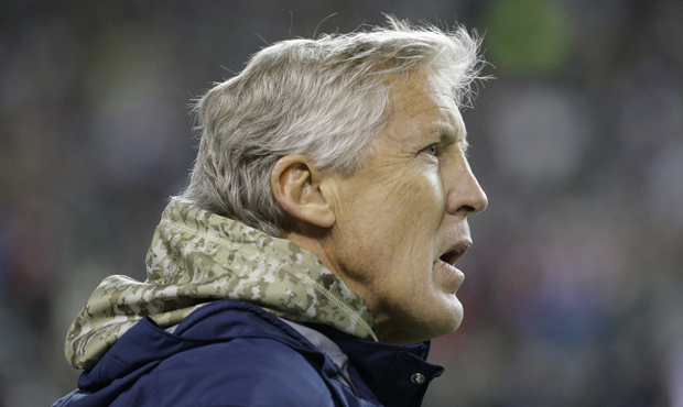 A few coaching decisions by Pete Carroll in Monday's loss have been criticized. (AP)...
