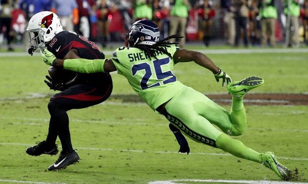 The injury to Richard Sherman leaves a hole in the Seahawks' secondary. (AP)...