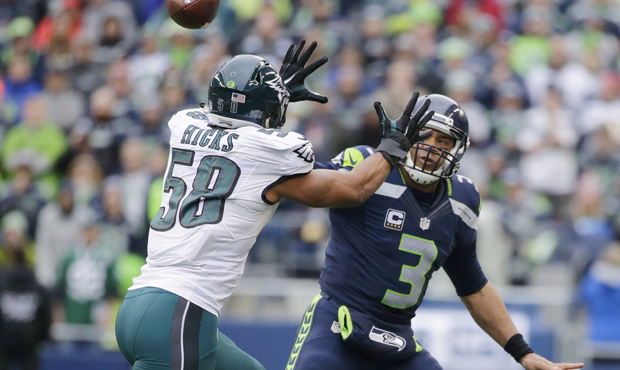 Quarterback Russell Wilson and the Seahawks beat the Eagles 25-16 in 2016. (AP)...
