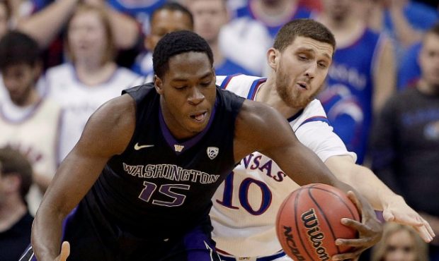Mattise Thybulle and UW come into Sunday's game vs. Gonzaga off a huge win over Kansas. (AP)...
