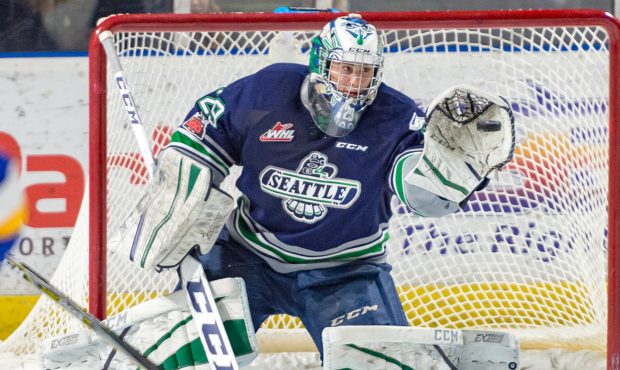 Matt Berlin amassed a 19-9-4-2 record in parts of two seasons with the T-Birds, helping them to a W...