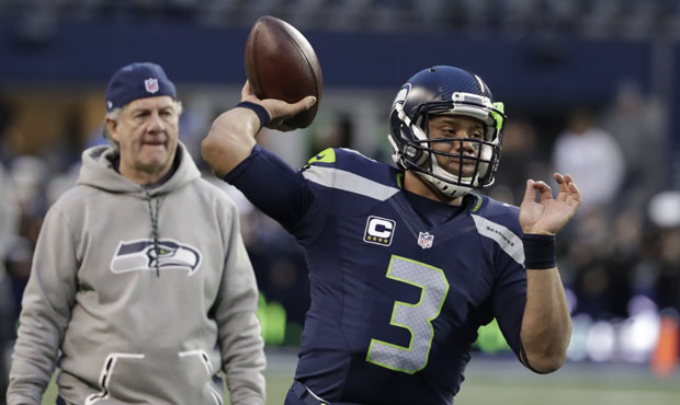Russell Wilson has been under the direction of Seahawks quarterbacks coach Carl Smith. (AP)...