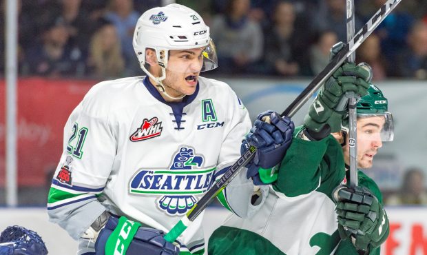 Matthew Wedman and the Thunderbirds are fighting for a playoff spot (Brian Liesse/T-Birds)...