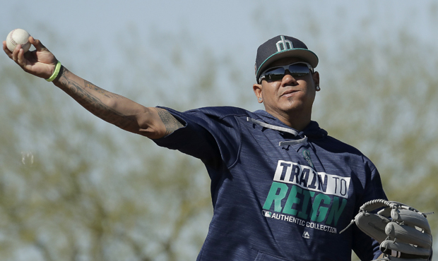 Felix Hernandez had a strong showing and added a twist to his repertoire on Monday. (AP)...