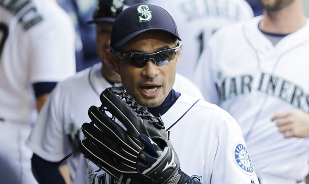 Ichiro's April 11, 2001 throw in Oakland was the first of his many memorable defensive plays. (AP)...