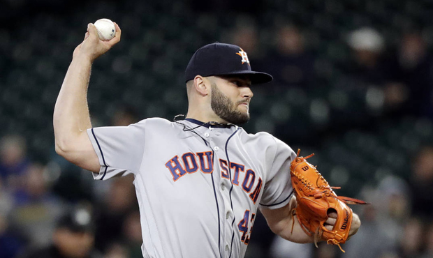 The Mariners saw a steady diet of breaking balls from Lance McCullers and the Astros. (AP)...