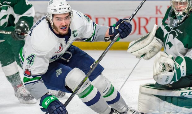 With his Seattle career over, Turner Ottenbreit is finishing the season in the AHL (Brian Liesse/T-...