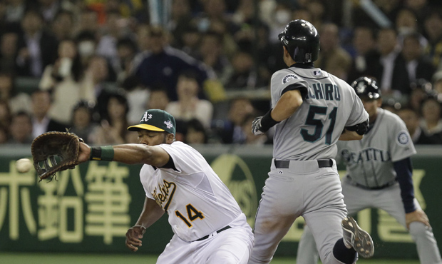 The Mariners will return to Japan to play the A's to open next season. (AP)...