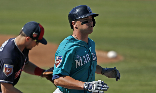OF John Andreoli has received his first major league call up by the Mariners. (AP)...