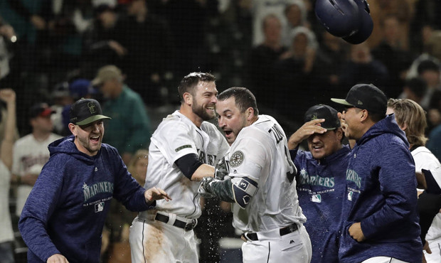 Mike Zunino's walk-off delivered one of four straight Mariners wins over the weekend. (AP)...