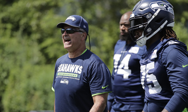 Mike Solari brings a new philosophy to the Seahawks' offensive line. (AP)...