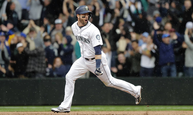 Mariners right fielder Mitch Haniger is second in the American League in RBIs. (AP)...