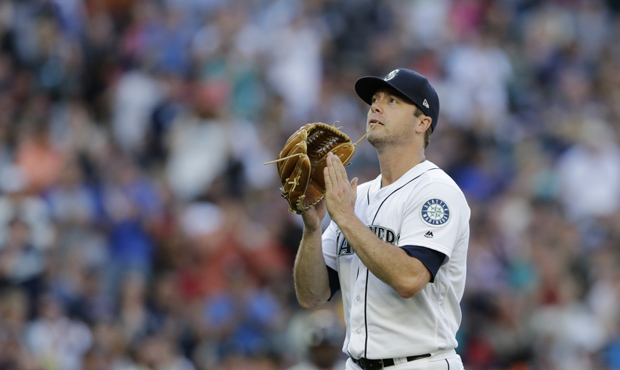 Mariners lefty Wade LeBlanc was the star of their 1-0 win over the Red Sox on Saturday. (AP)...