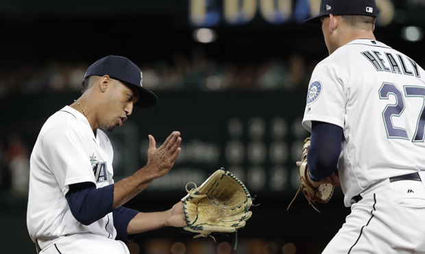 Mariners closer Edwin Díaz leads the majors with 35 saves entering Tuesday. (AP)...