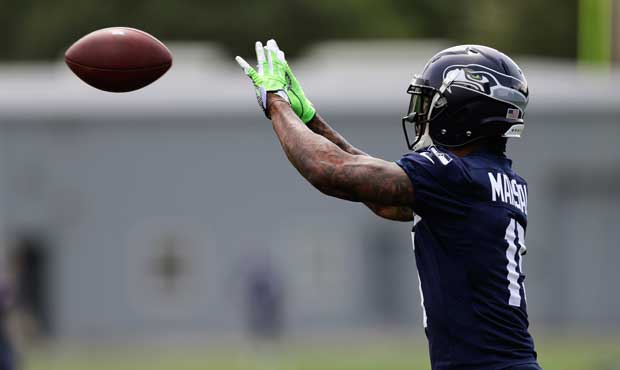 Veteran WR Brandon Marshall has been a pleasant surprise in Seahawks camp. (AP)...