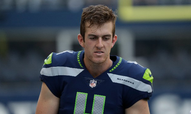 Seahawks rookie Michael Dickson's punts look more like something out of golf. (AP)...