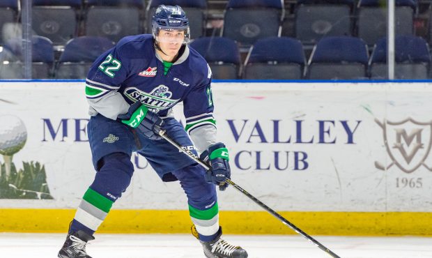 Dillon Hamaliuk returned to the Seattle lineup Tuesday and had a point in the Thunderbirds 4-3 shoo...