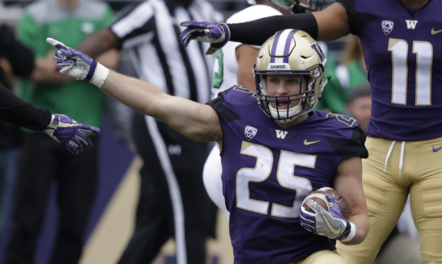 Ben Burr-Kirven and the UW Huskies' defense will have to be disciplined vs. No. 20 BYU. (AP)...