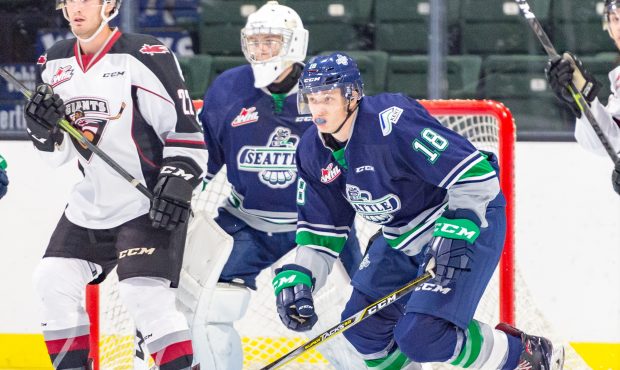 New T-Bird import Andrej Kukuca had five points for Seattle over the weekend (Brian Liesse/T-Birds)...