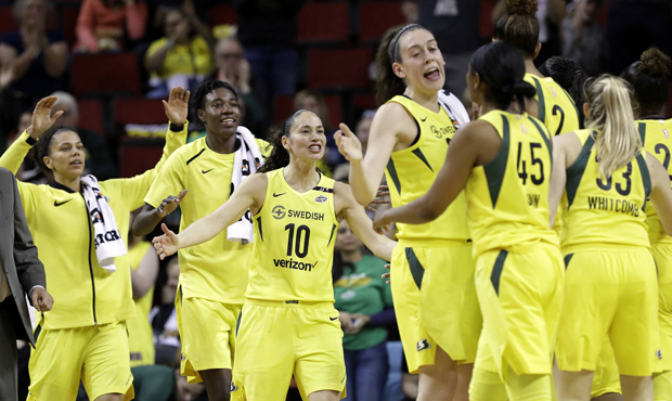 The Seattle Storm could clinch their third WNBA championship on Wednesday. (AP)...